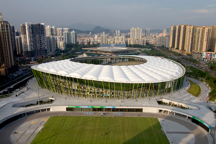 充氣膜高爾夫球場(chǎng),餐廳膜結(jié)構(gòu),充氣游泳館,卡斯蒂諾膜材