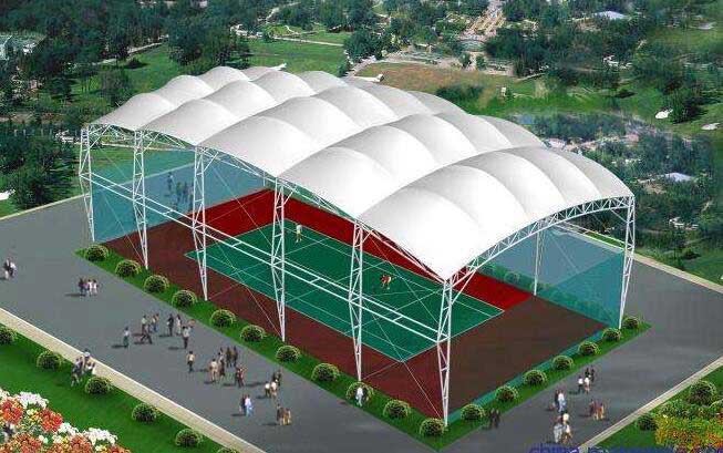 健身中心張拉膜