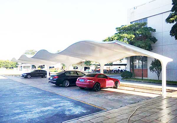 景觀長(zhǎng)廊膜結(jié)構(gòu)