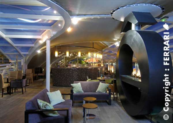 氣浮池蓋膜結構工程