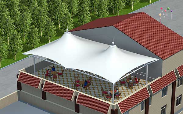 羽毛球場膜結構