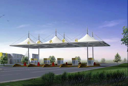 公交車站膜結(jié)構(gòu)