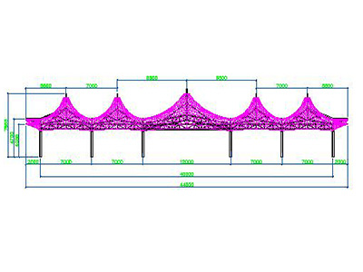 植物園膜結(jié)構(gòu),PTFE膜結(jié)構(gòu)