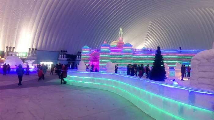 度假山莊膜結構