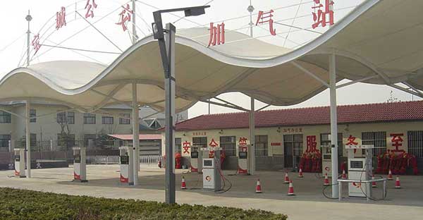 汽車停車棚膜結(jié)構(gòu)