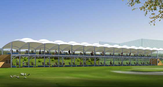 反吊式膜結(jié)構(gòu)