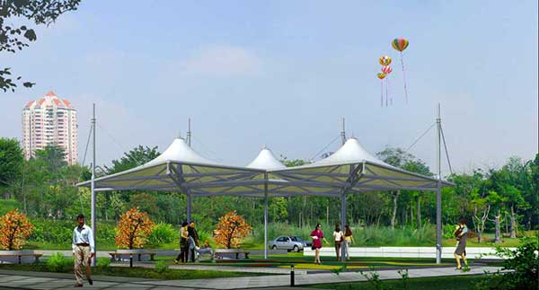 中法農(nóng)業(yè)科技園項(xiàng)目濕地農(nóng)業(yè)區(qū)景觀膜結(jié)構(gòu)