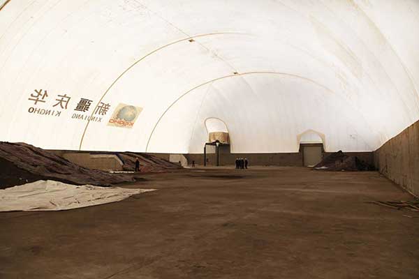 安鄉(xiāng)縣公務用車管理中心膜結構車棚遮陽工程