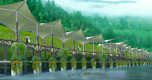 體育運(yùn)動(dòng)中心充氣膜結(jié)構(gòu)