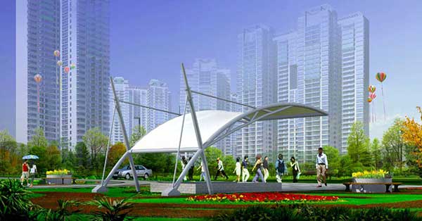 廣東藥科大學(xué)廣東藥科大學(xué)寶崗校區(qū)門診部污水池膜結(jié)構(gòu)