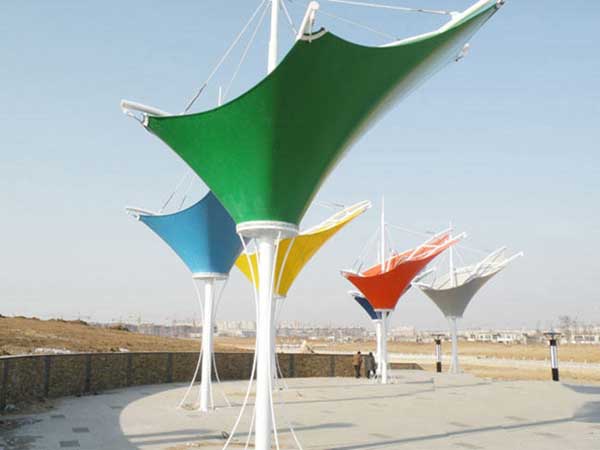 威寧·鄰家龍崗北廣場(chǎng)項(xiàng)目景觀膜結(jié)構(gòu)