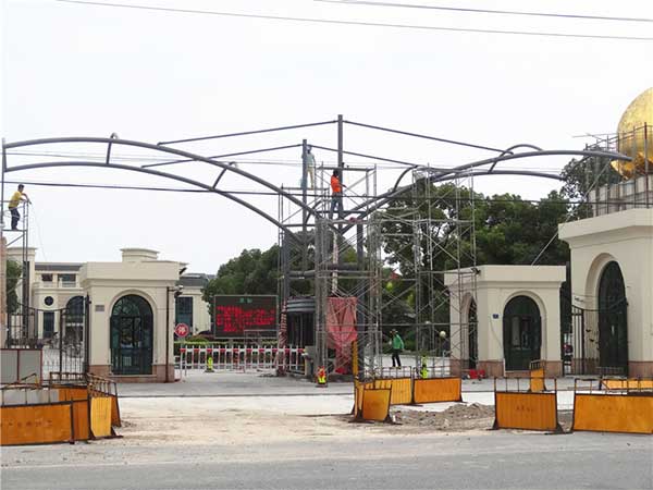 安徽合肥技師學(xué)院體育看臺膜結(jié)構(gòu)