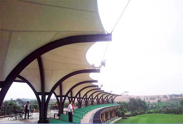 常州旅游商貿(mào)高等職業(yè)技術(shù)學(xué)校體育看臺膜結(jié)構(gòu)