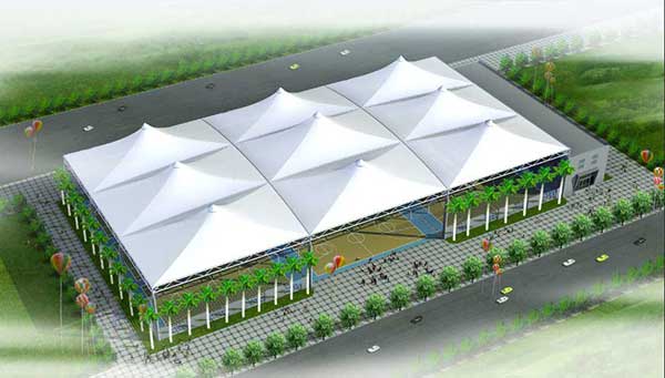 倫敦國家網(wǎng)球中心膜結(jié)構(gòu)工程