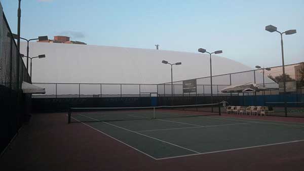 華北科技學(xué)院球場膜結(jié)構(gòu)