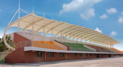 金湖縣起點公園人行景觀膜結(jié)構(gòu)