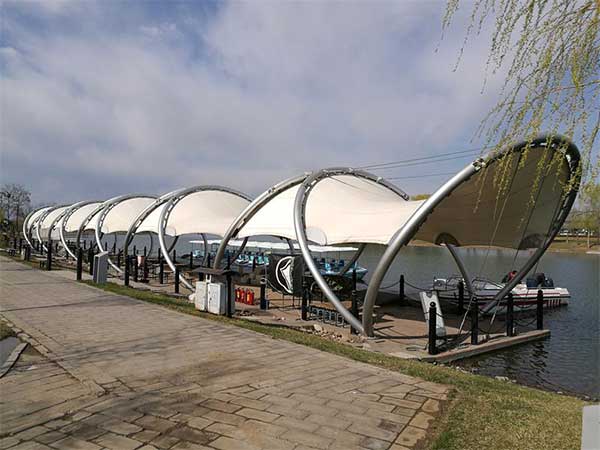 膜結(jié)構(gòu)雨棚視頻