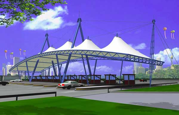 陜西PTFE膜結構施工特色：黃土高原地質條件下的技術攻關