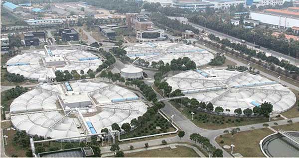 廣東中材高新材料有限公司的雙層膜沼氣罐：環(huán)保與節(jié)能的典范