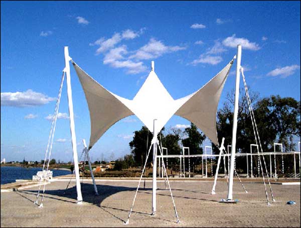 地下通道入口膜結構