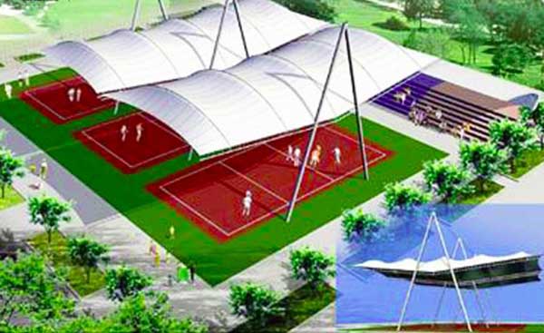 撐拉膜結(jié)構(gòu)