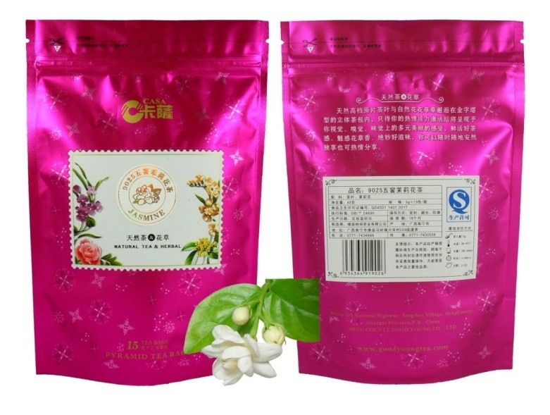 卡薩五窨茉莉花三角茶包代加工 奶茶原料茶包批發(fā)