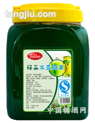 爵世水晶果綠茶味椰果2500ml